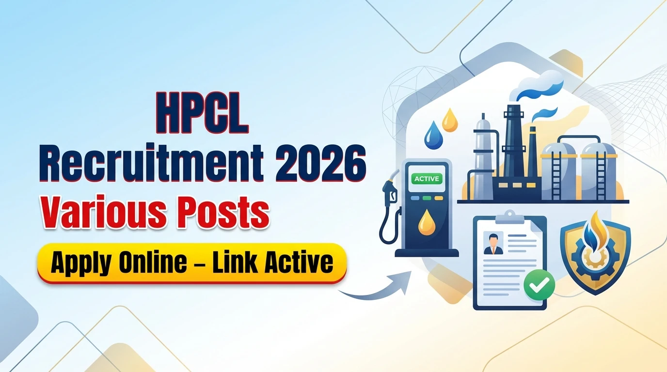 HPCL Various Post Recruitment Notification 2026
