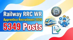 Railway RRC WR Apprentice Recruitment 2026 for 5349 Post