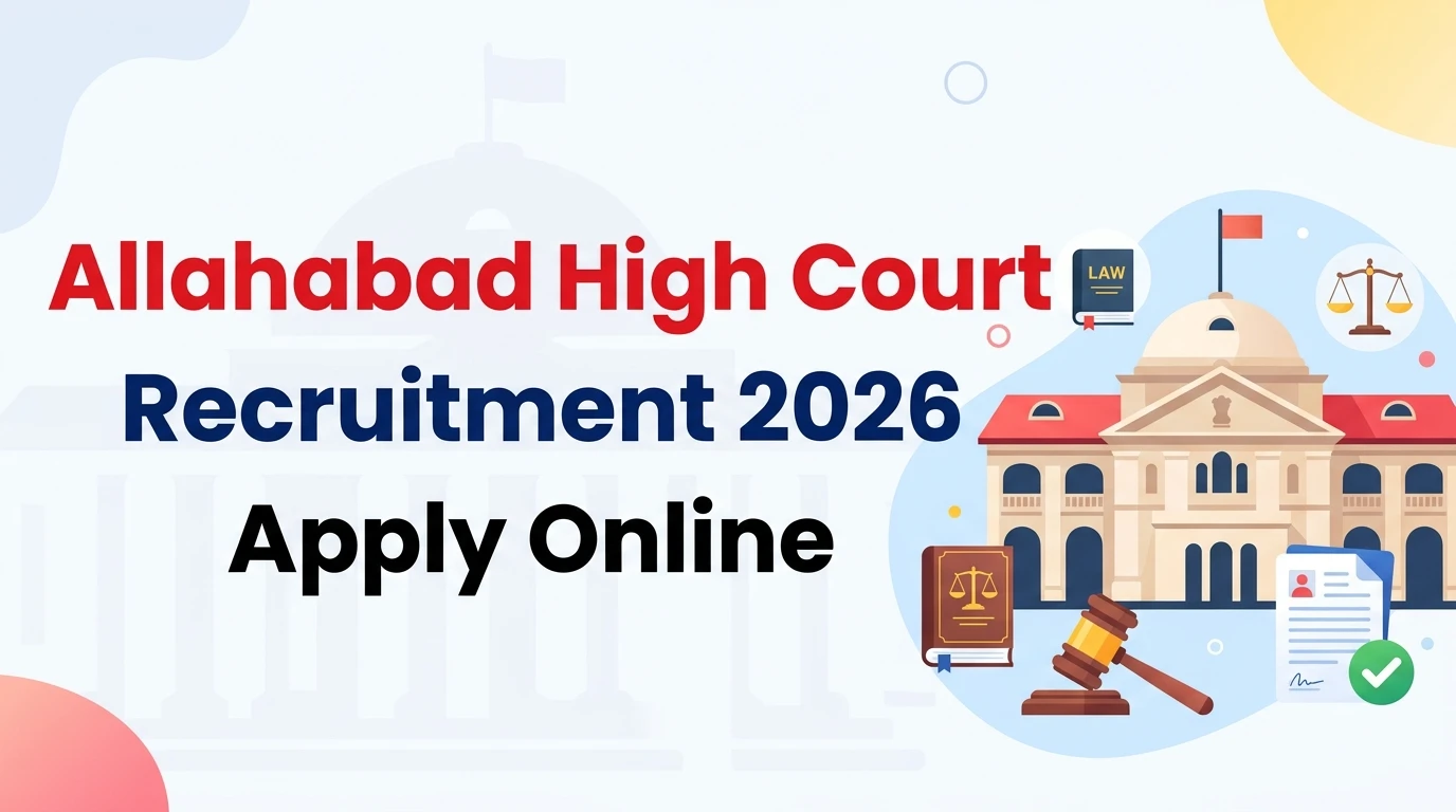 Allahabad High Court Recruitment 2026  Apply Online