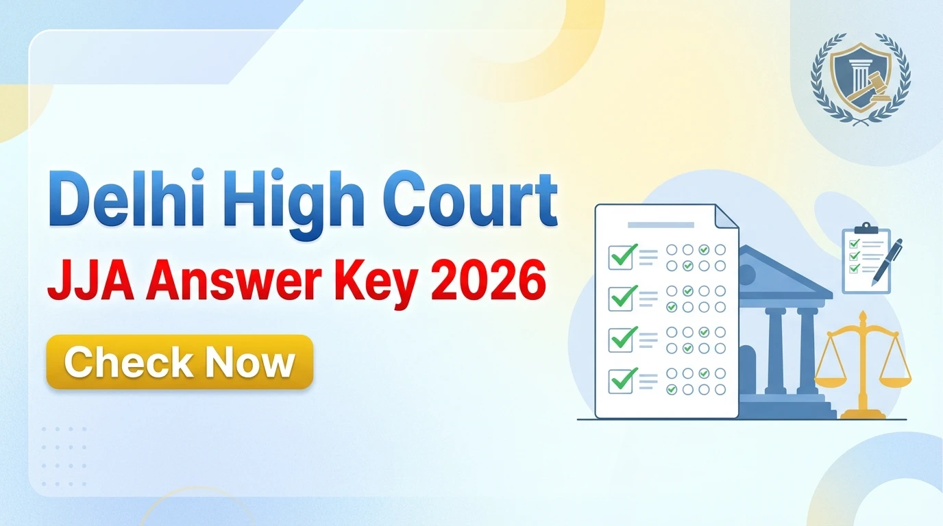 Delhi High Court JJA Answer Key 2026