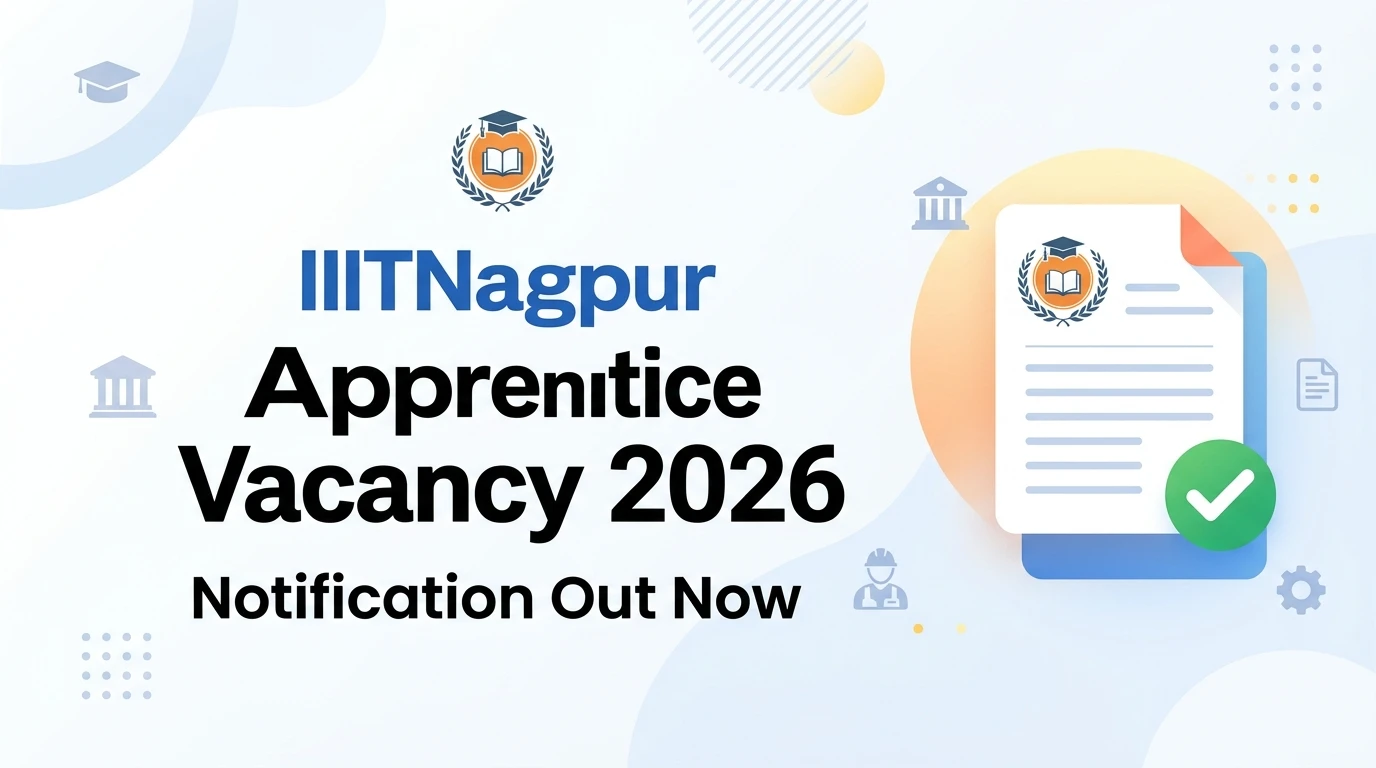 IIITN Nagpur Apprentice Vacancy Notification 2026 Walk in Interview
