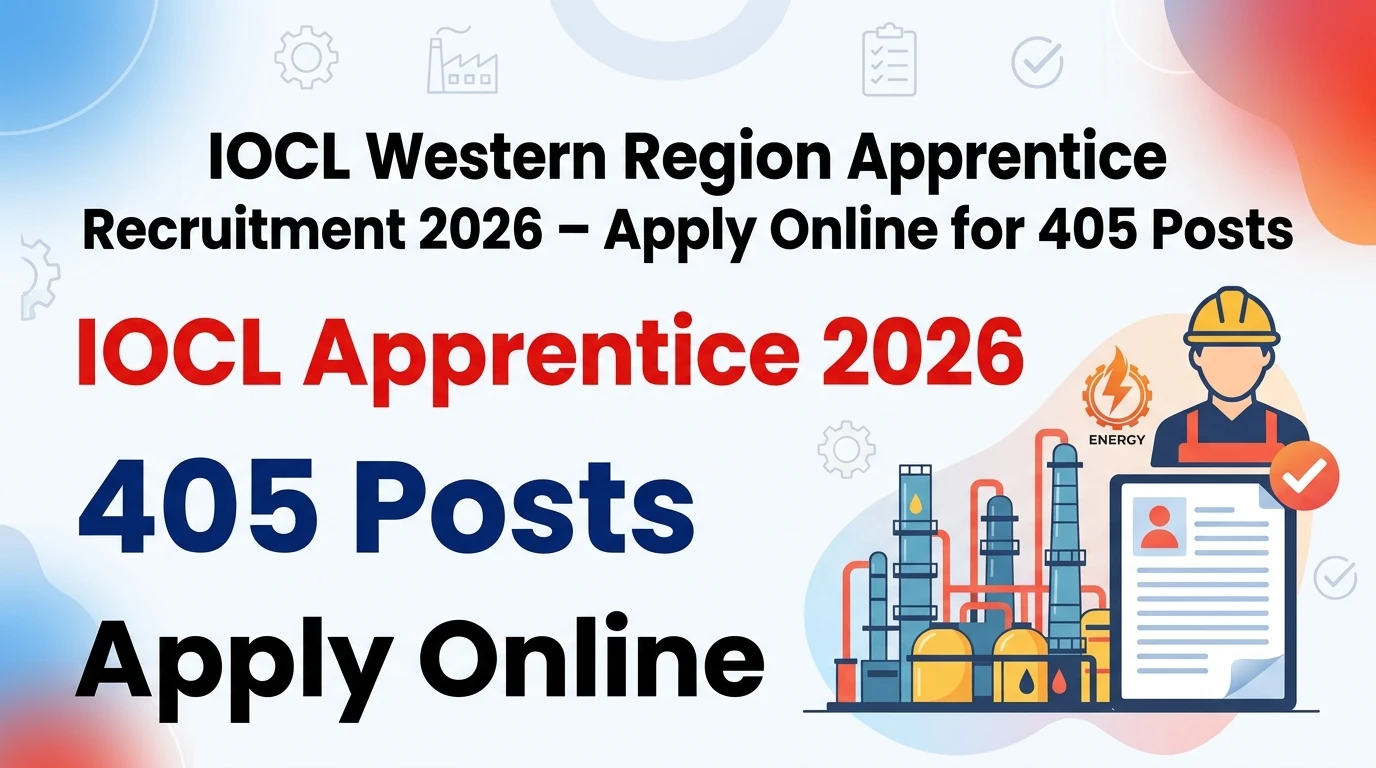 IOCL Western Region Apprentice Recruitment 2026