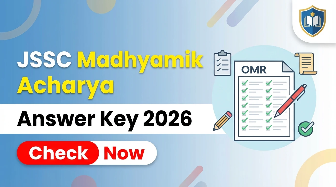JSSC Madhyamik Acharya JTMACCE Answer Key 2026
