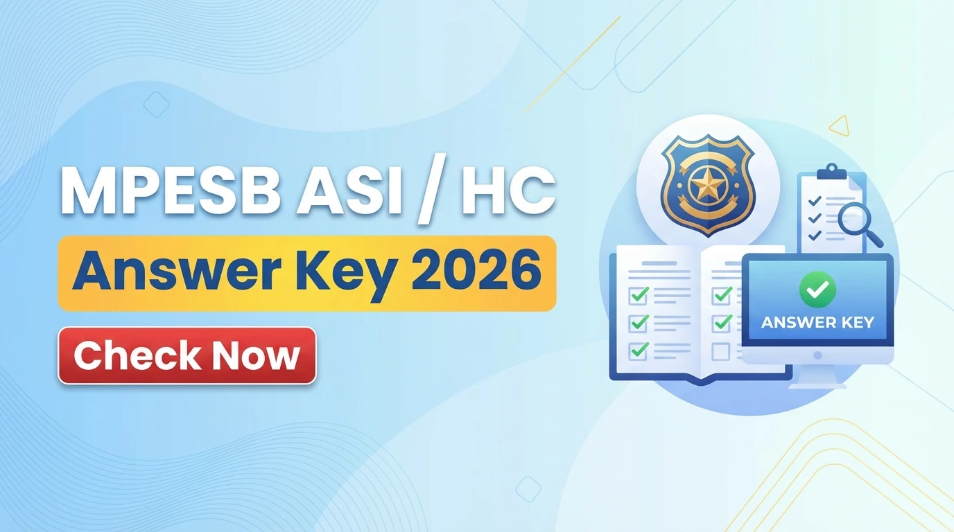 MPESB ASI HC Computer Answer Key 2026