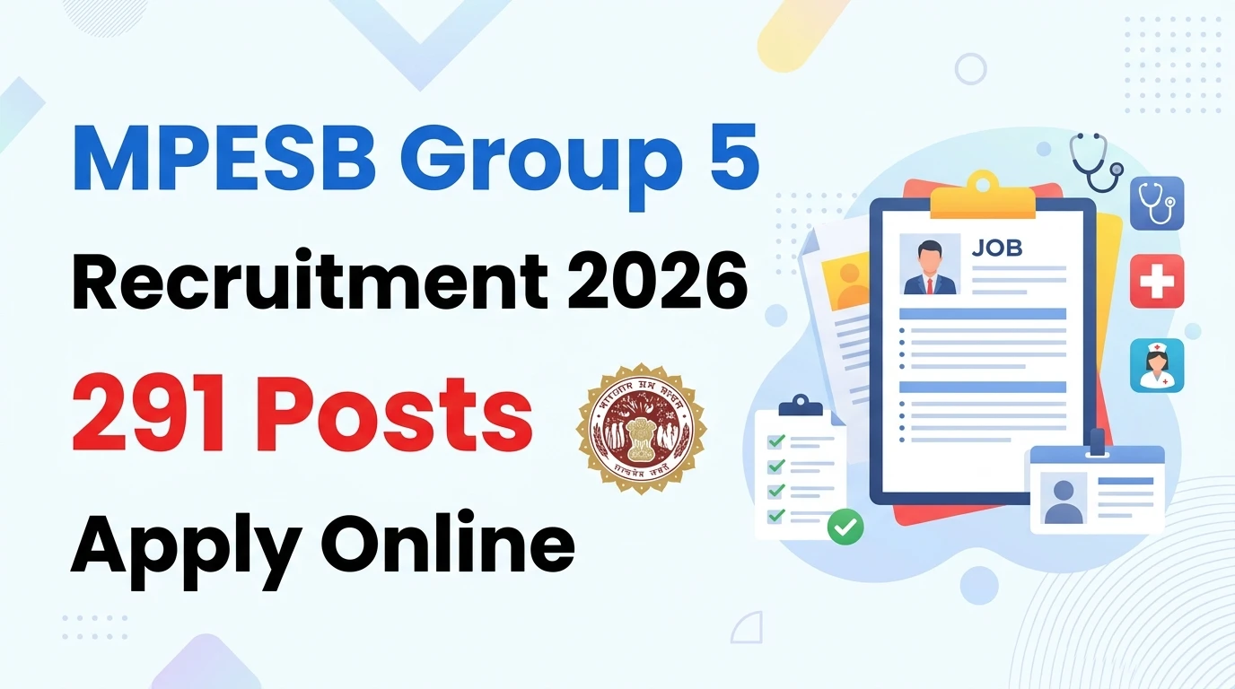 MPESB Group 5 Recruitment 2026