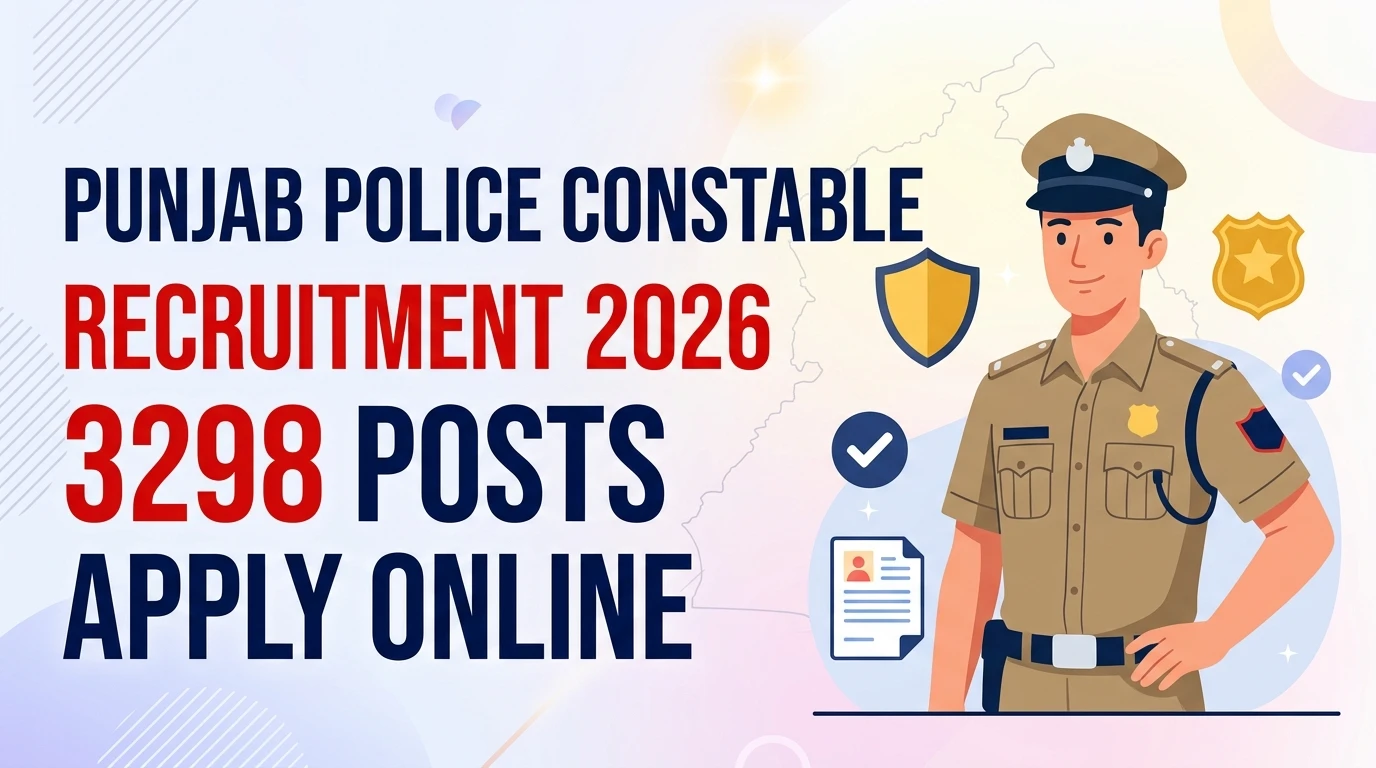 Punjab Police Constable Recruitment 2026