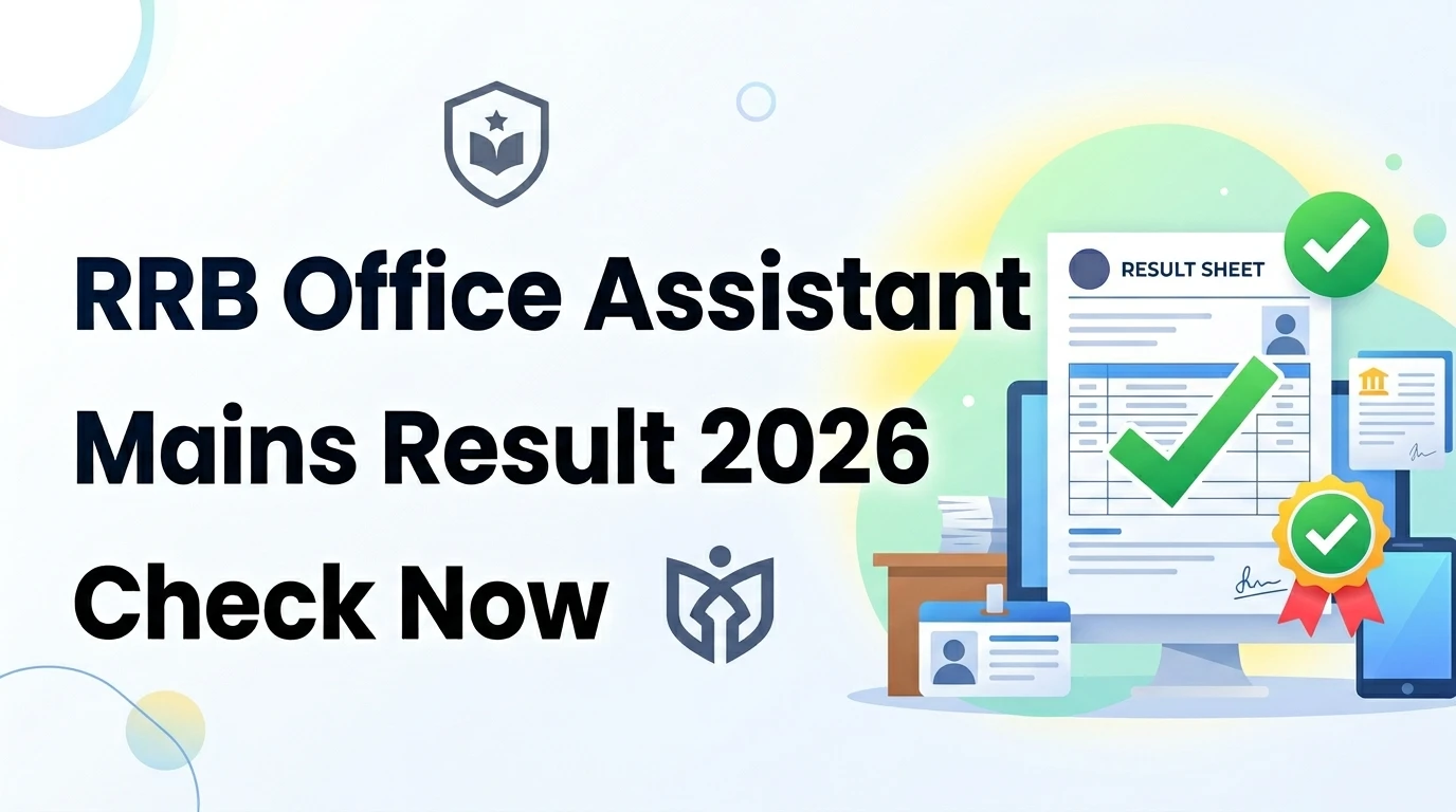 RRB 14th XIV Office Assistant Mains Result 2026