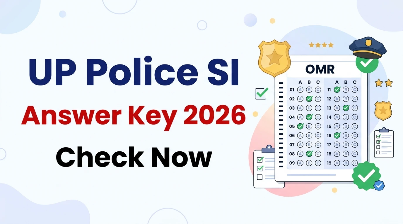 UP Police SI Answer Key 2026