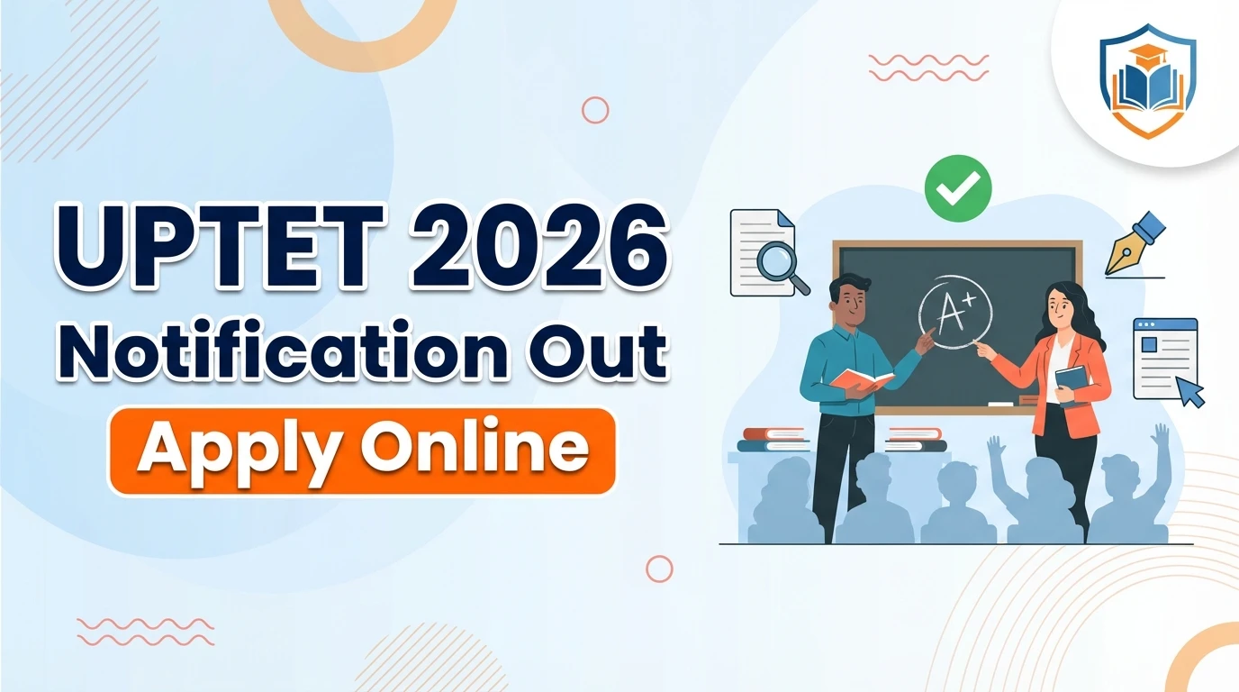 UPTET Notification 2026 Apply Online