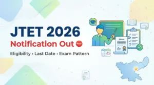 JTET 2026 Jharkhand TET 2026 Notification, Last date, Eligibility & Pattern