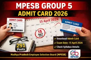 MPESB Group 5 Recruitment