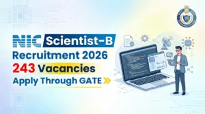 NIC Scientist-B Recruitment 2026